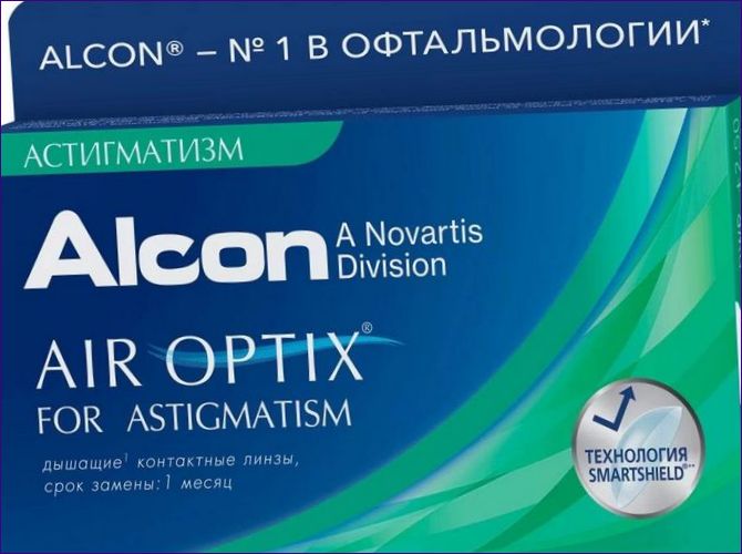 Air Optix för astigmatism Alcon