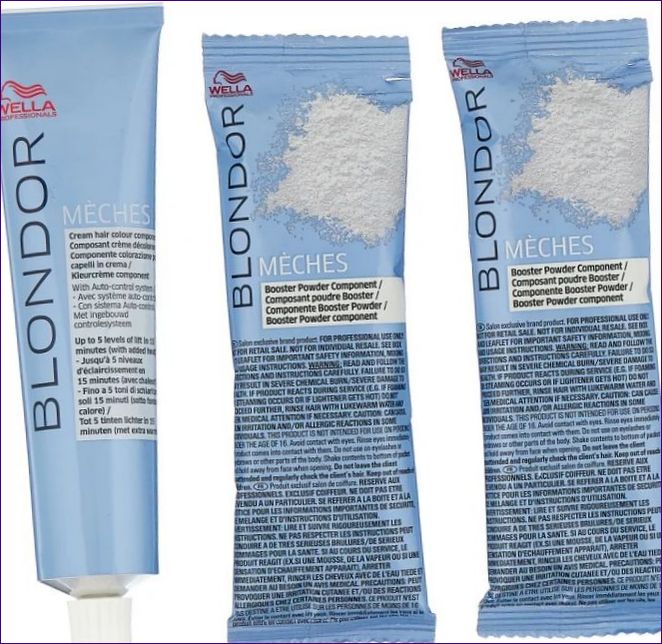 Wella Professionals Blondor Blonde Meches kit för skuggning av den blonda färgen