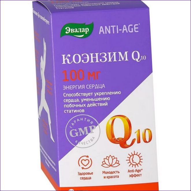 Evalar Coenzym Q10 100 mg