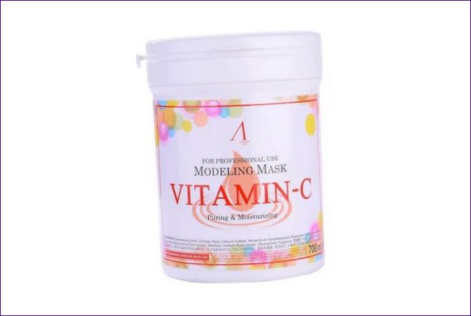 Anskin Vitamin-C Alginate Mask för tråkig hud