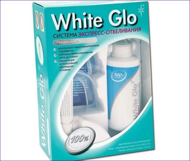 White Glo express blekningssystem