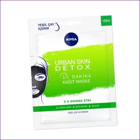 Nivea Urban Skin Detox & Super Purifying Mask på 10 minuter