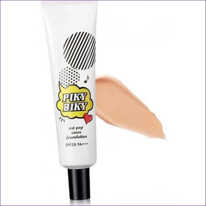 TONY MOLY PIKY BIKY ART POP COVER FOUNDATION