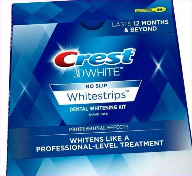 Crest 3D White Professional Effects vitare remsor