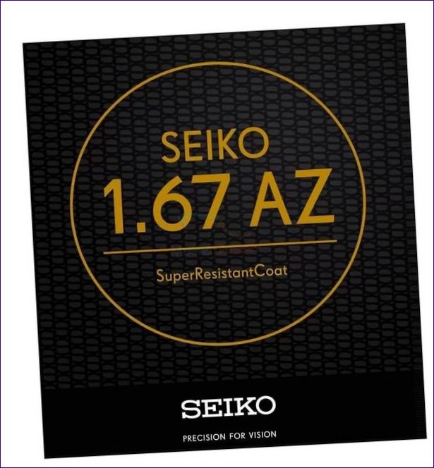 SEIKO1.67AZ SRC - SUPERBESTÄNDIG BELÄGGNING