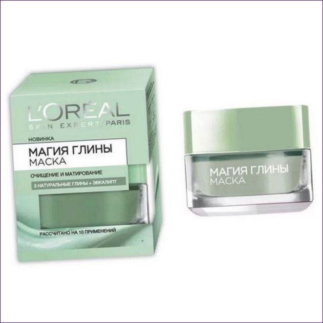 L'Oreal Paris Magic Clay Mask Rengöring och Matting