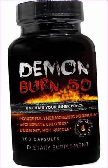 Demon Burn 50 Hard Rock Supplements