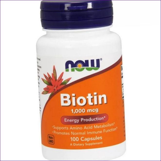 Now Foods Biotin, 1000 mcg