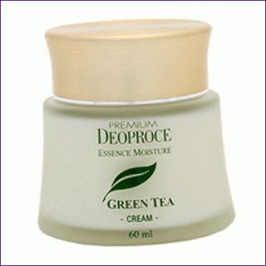 Deoproce Premium Green Tea Total Solution Cream Återfuktande ansiktskräm med grönt te-extrakt