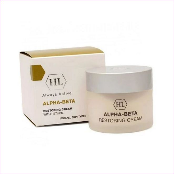 HOLY LAND ALPHA-BETA WITH RETINOL RESTORING CREAM RESTORATING CRIME FOR THE FACE, Neck AND Décolleté.webp