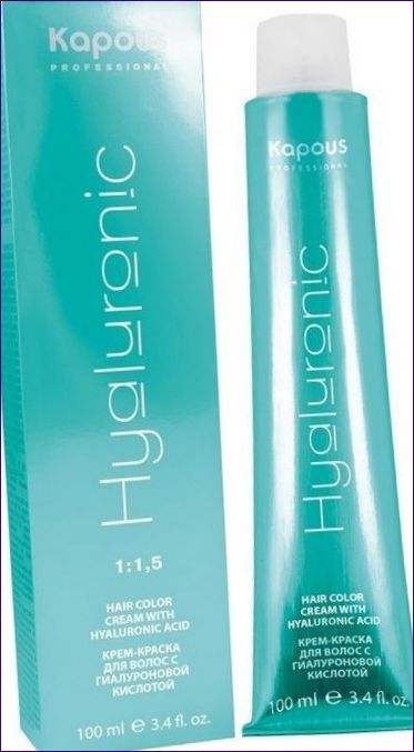 KAPOUS PROFESSIONAL Hyaluronic Acid Cream Hårfärgning med hyaluronsyra