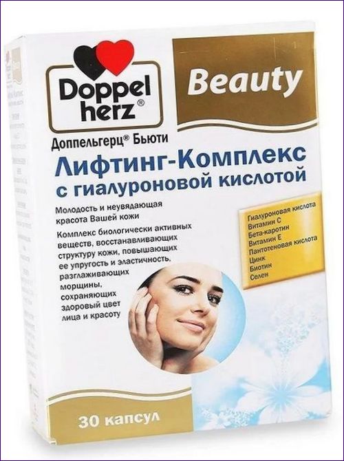 Doppelgerz Beauty Lifting Complex med hyaluronsyra