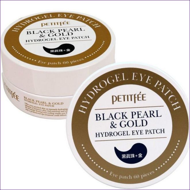 Petitfee Black Pearl Gold Hydrogel Eye Patch