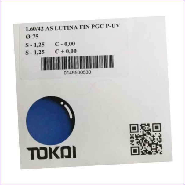 TOKAI 1.60/42 AS LUTINA PGC P-UV