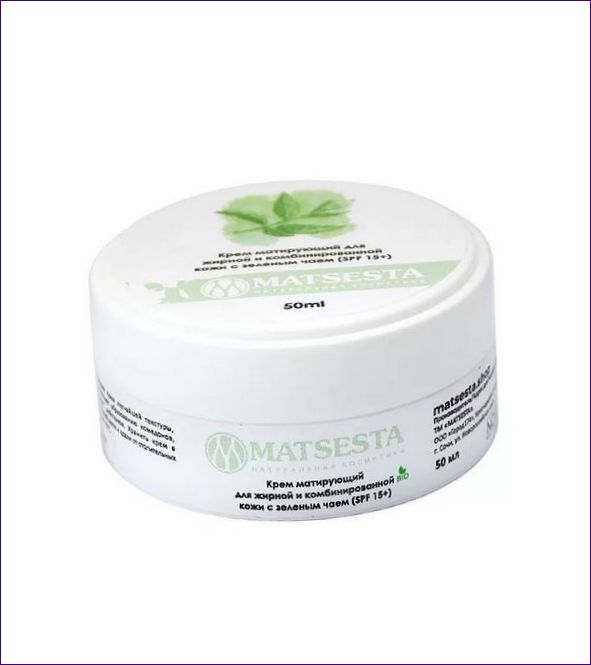 Matsesta Green Tea Face Moisturising Cream SPF 15+