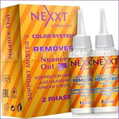 NEXXT Colour Corrector Emulsion Lotion för att avlägsna färg från håret