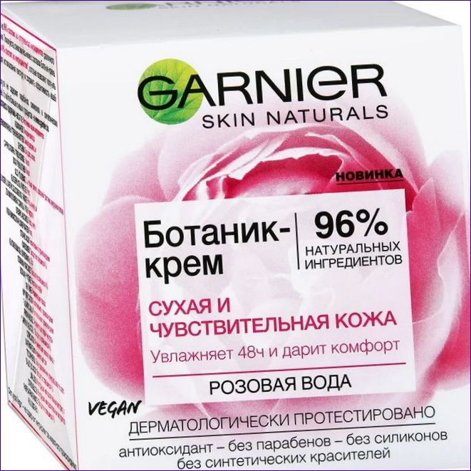 GARNIER ROSE WATER BOTANICAL FACE CREAM