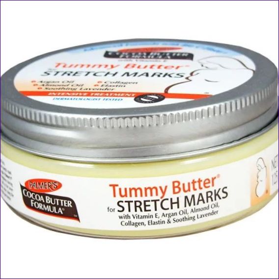 TUMMY BUTTER PALMERS Anti-stripping olja med kakao.webp