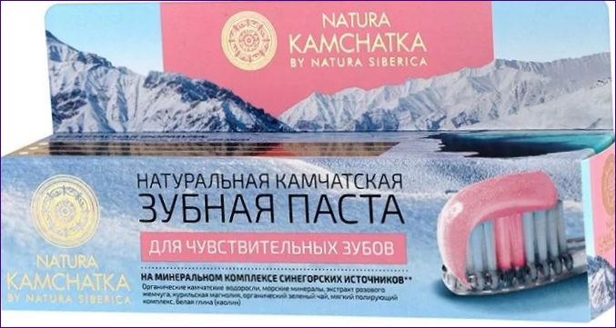 Natura Siberica Natura Kamchatka för känsliga tänder