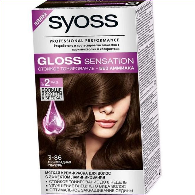 SYOSS GLOSS SENSATION Mild hårkräm-kräm