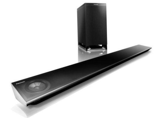 Panasonic soundbar och subwoofer