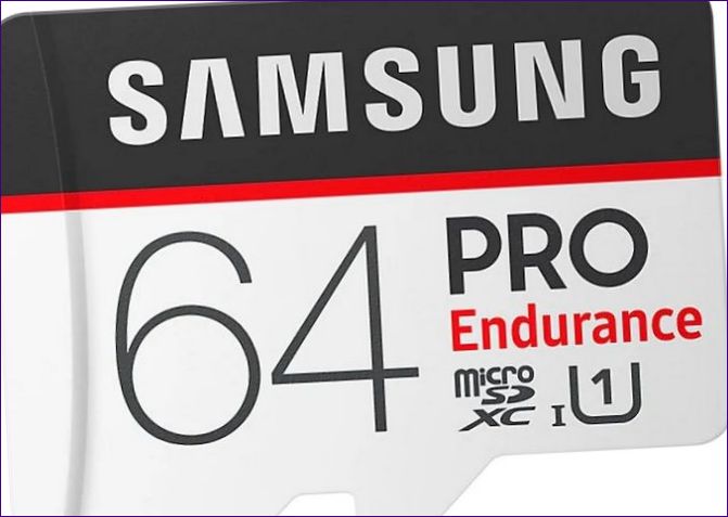 Samsung microSDXC PRO Endurance UHS-I U1 100MB/s + SD-adapter