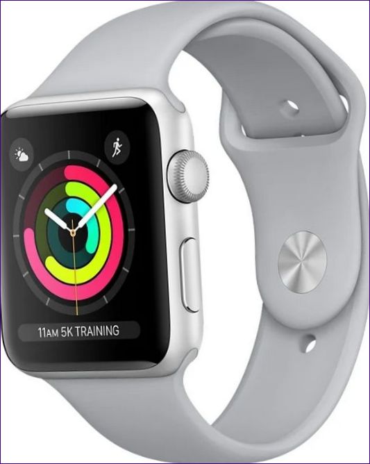 Apple Watch Series 3 42mm aluminiumhölje med sportband