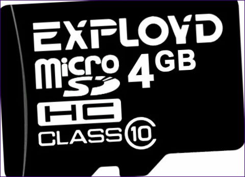 EXPLOYD microSDHC Class 10