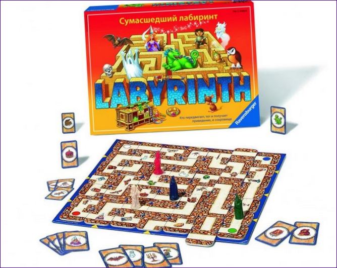 RAVENSBURGER Galna labyrinten.webp