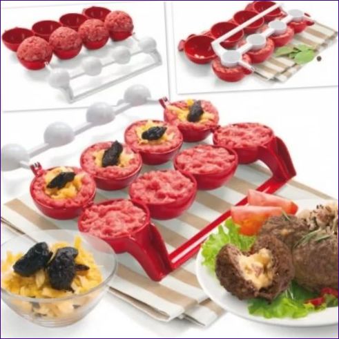 Chef Cook Köttbullar Muffin Mould