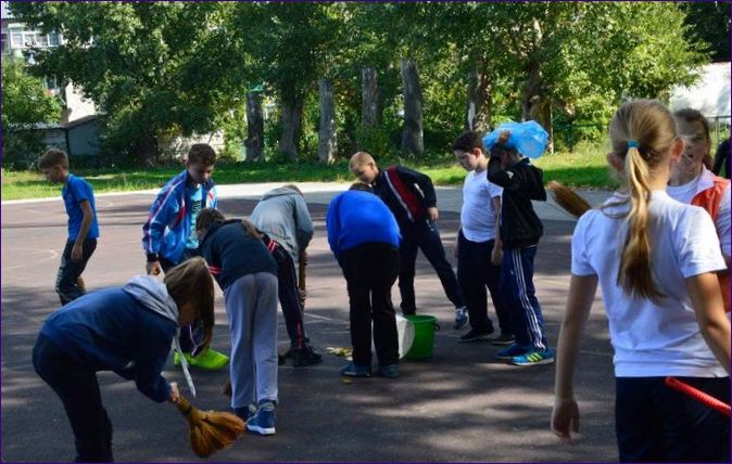 Hur ofta städar du skolans område (förskola, gymnasium, universitet osv.)?